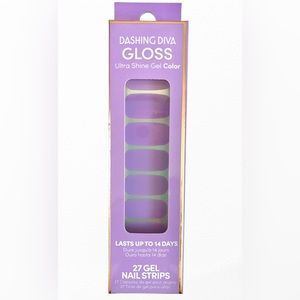 DASHING DIVA GLOSS ULTRA SHINE GEL COLOR GSC81 ENCHANTED LILAC NEW IN BOX